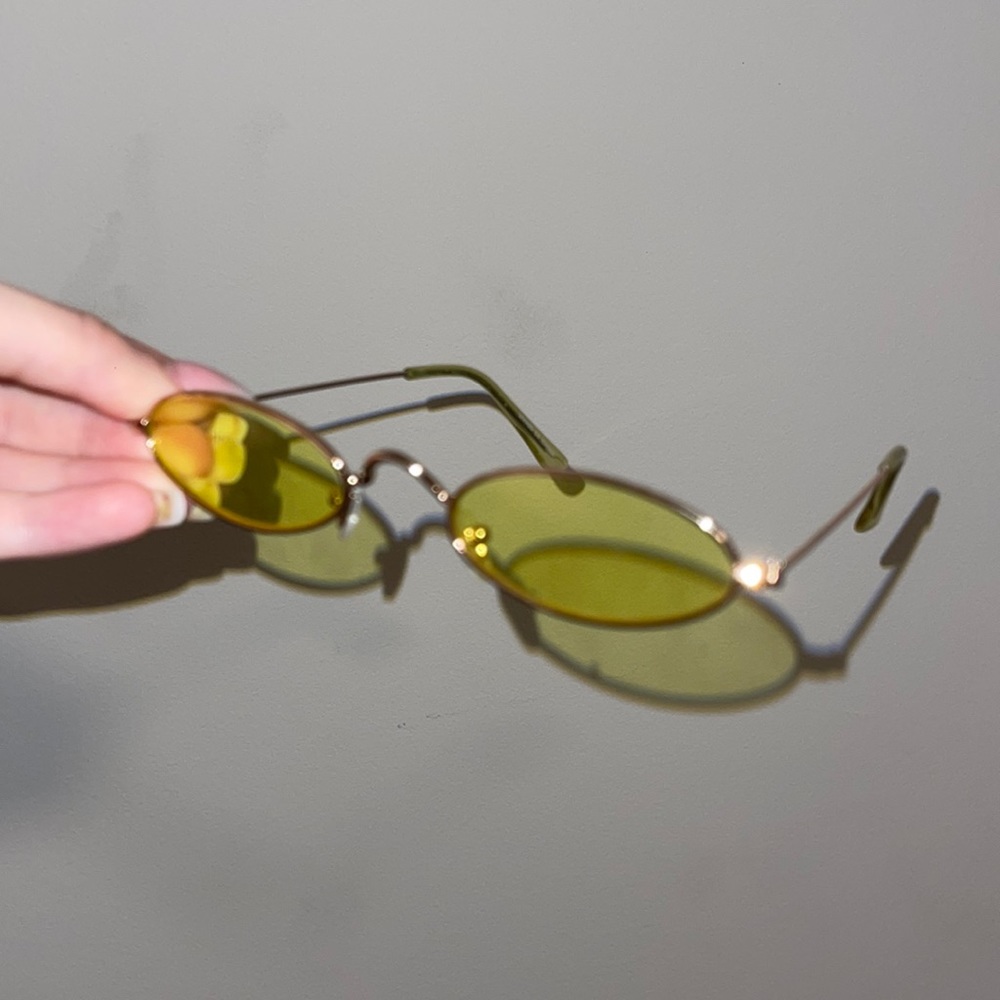Yellow small sunglasses